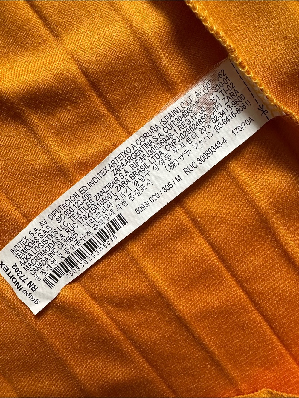 Zara Faux Suede Pleated Skirt in Mustard - EUC - Picture 7 of 7
